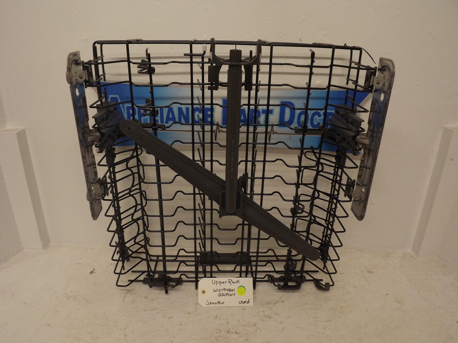 JennAir Dishwasher W10194861 2209611 Upper Rack Used JennAir Dishwasher W10194861 2209611 Upper Rack Used